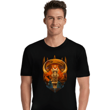 Load image into Gallery viewer, Daily_Deal_Shirts Premium Shirts, Unisex / Small / Black Art Deco Dark Fortress
