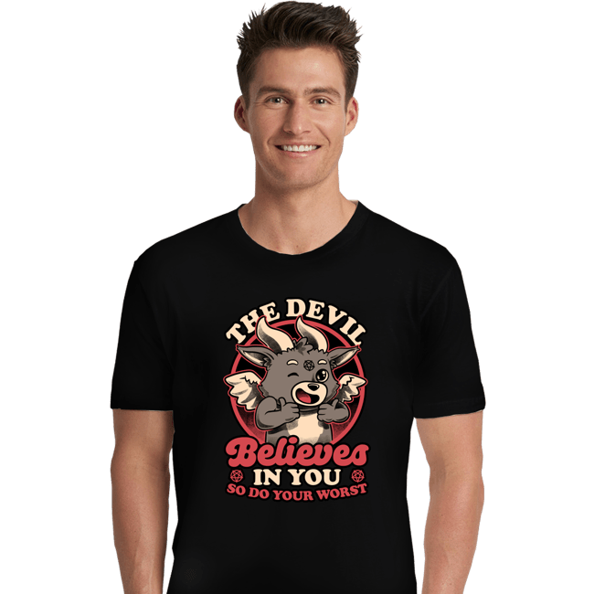 Secret_Shirts Premium Shirts, Unisex / Small / Black Devils Believe In You