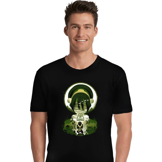 Daily_Deal_Shirts Premium Shirts, Unisex / Small / Black Earthbender