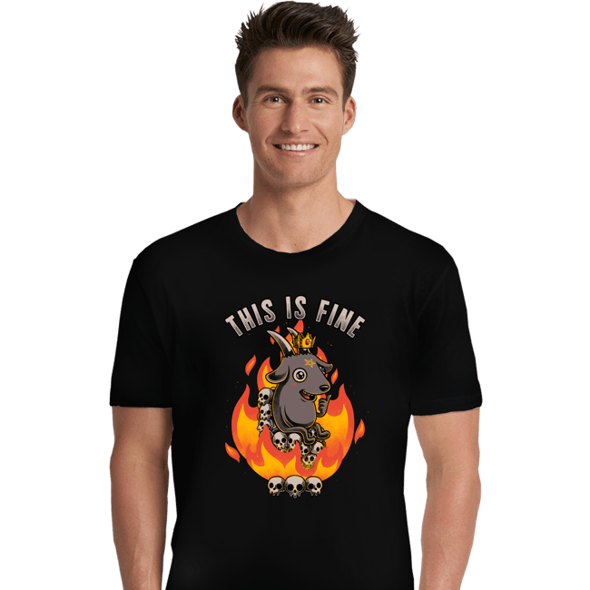 Secret_Shirts Premium Shirts, Unisex / Small / Black Demonically Fine