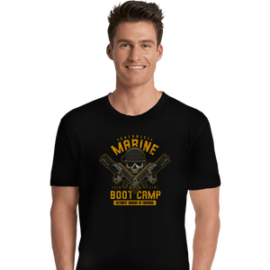 Shirts Premium Shirts, Unisex / Small / Black Colonial Marine Boot Camp