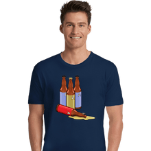 Load image into Gallery viewer, Secret_Shirts Premium Shirts, Unisex / Small / Navy Red Label Down
