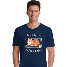 Load image into Gallery viewer, Secret_Shirts Premium Shirts, Unisex / Small / Navy Priorities
