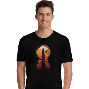 Shirts Premium Shirts, Unisex / Small / Black Dark Tower