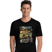 Load image into Gallery viewer, Shirts Premium Shirts, Unisex / Small / Black Turtle Power
