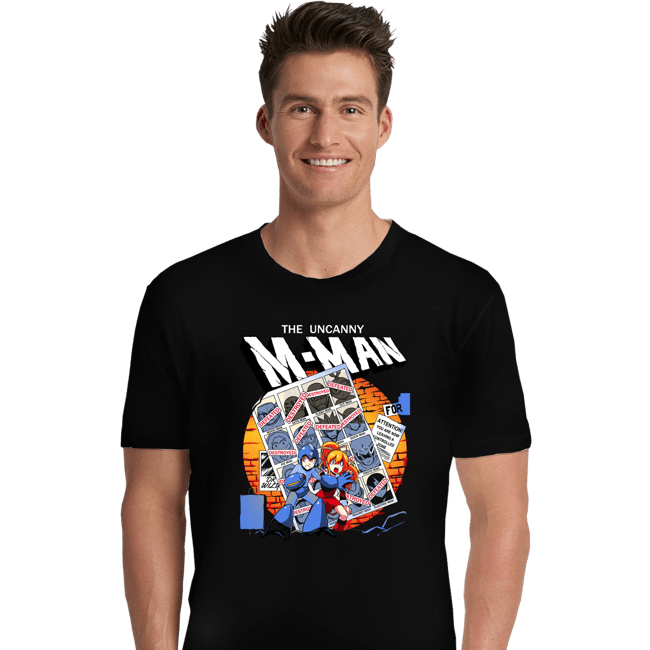 Secret_Shirts Premium Shirts, Unisex / Small / Black Uncanny M-Man
