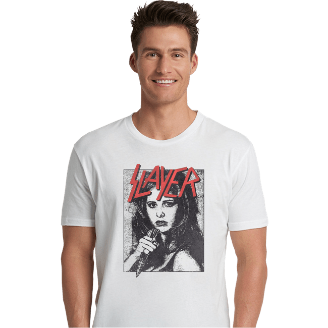Daily_Deal_Shirts Premium Shirts, Unisex / Small / White Slayer Buffy