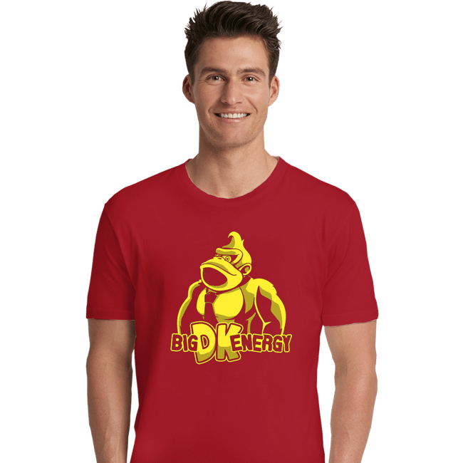 Daily_Deal_Shirts Premium Shirts, Unisex / Small / Red Big DK Energy