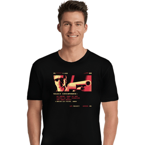 Shirts Premium Shirts, Unisex / Small / Black Hasta La Vista