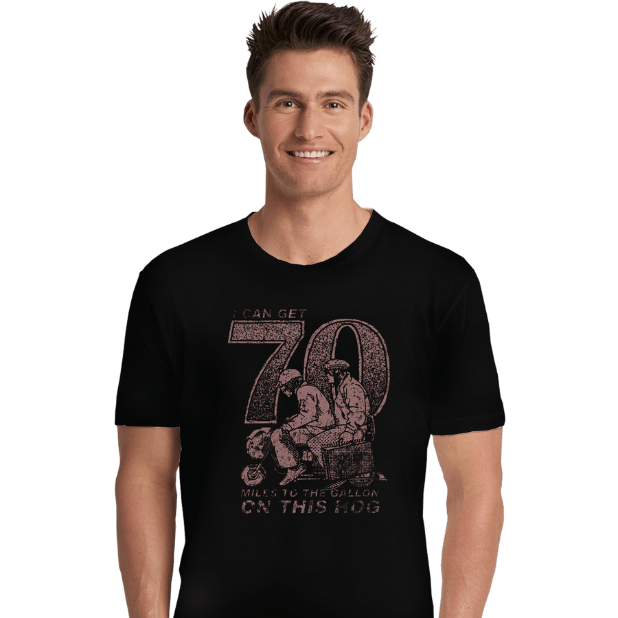 Shirts Premium Shirts, Unisex / Small / Black Hog