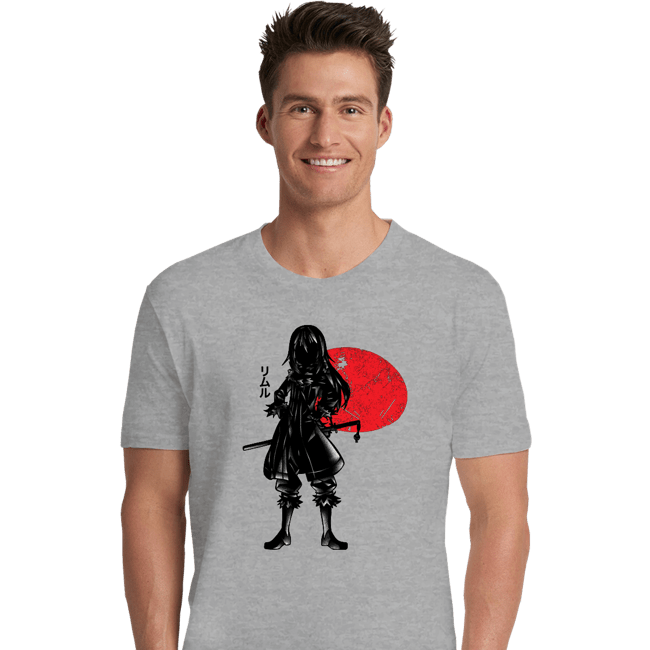 Shirts Premium Shirts, Unisex / Small / Sports Grey Crimson Demon Slime