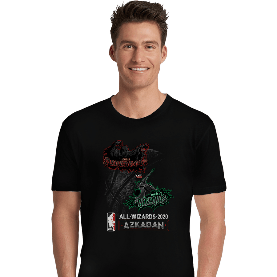 Shirts Premium Shirts, Unisex / Small / Black Wizard All Stars