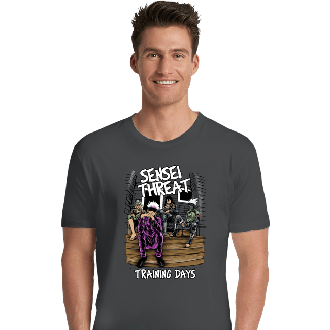 Secret_Shirts Premium Shirts, Unisex / Small / Charcoal Sensei Threat