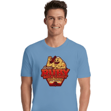Load image into Gallery viewer, Shirts Premium Shirts, Unisex / Small / Powder Blue Goron’s Ruby Rock Candy
