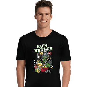 Daily_Deal_Shirts Premium Shirts, Unisex / Small / Black Kap'n Krunch