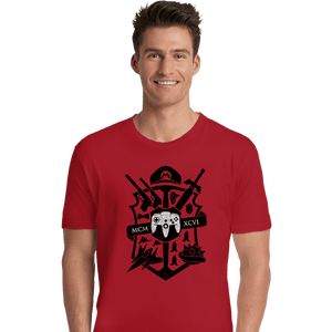 Shirts Premium Shirts, Unisex / Small / Red House Of 64 Crest