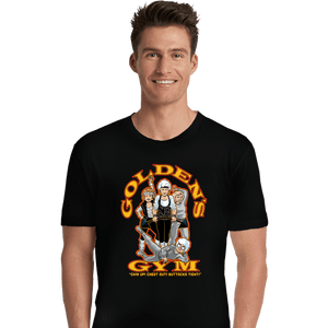 Secret_Shirts Premium Shirts, Unisex / Small / Black Goldens Gym