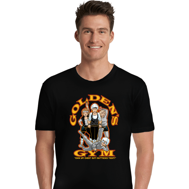 Secret_Shirts Premium Shirts, Unisex / Small / Black Goldens Gym