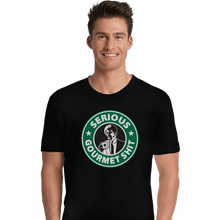 Load image into Gallery viewer, Shirts Premium Shirts, Unisex / Small / Black Serious Gourmet Coffee
