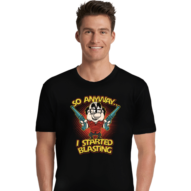 Shirts Premium Shirts, Unisex / Small / Black Blasting