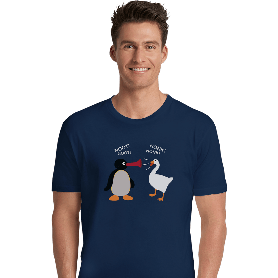 Shirts Premium Shirts, Unisex / Small / Navy Hoot Honk