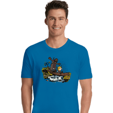 Load image into Gallery viewer, Secret_Shirts Premium Shirts, Unisex / Small / Sapphire The Adventures Of The Deer-Boy
