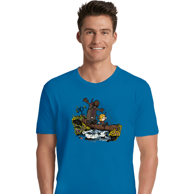 Secret_Shirts Premium Shirts, Unisex / Small / Sapphire The Adventures Of The Deer-Boy