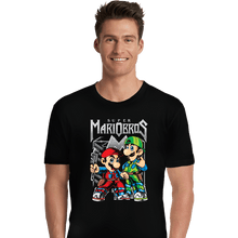 Load image into Gallery viewer, Daily_Deal_Shirts Premium Shirts, Unisex / Small / Black Super Metal Bros
