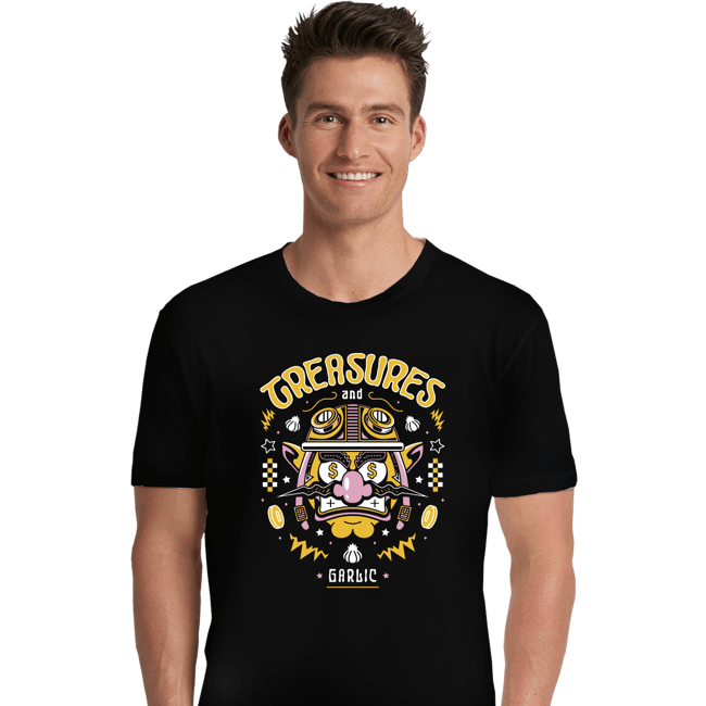Shirts Premium Shirts, Unisex / Small / Black Treasures And Garlic
