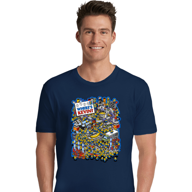 Secret_Shirts Premium Shirts, Unisex / Small / Navy Where's Kevin