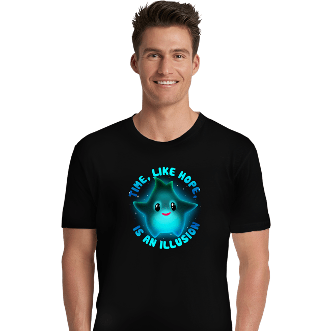 Daily_Deal_Shirts Premium Shirts, Unisex / Small / Black Time Is An Illusion