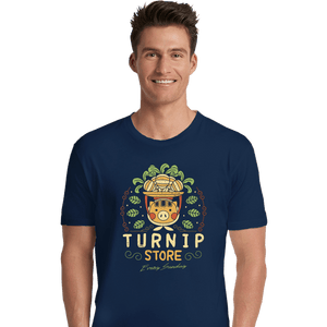 Shirts Premium Shirts, Unisex / Small / Navy The Best Turnip Store
