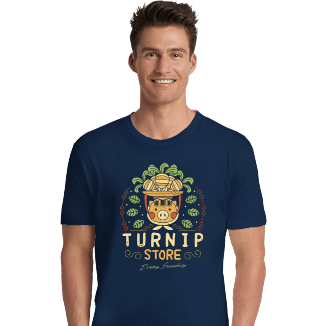 Shirts Premium Shirts, Unisex / Small / Navy The Best Turnip Store