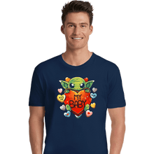 Load image into Gallery viewer, Daily_Deal_Shirts Premium Shirts, Unisex / Small / Navy Baby Valentine
