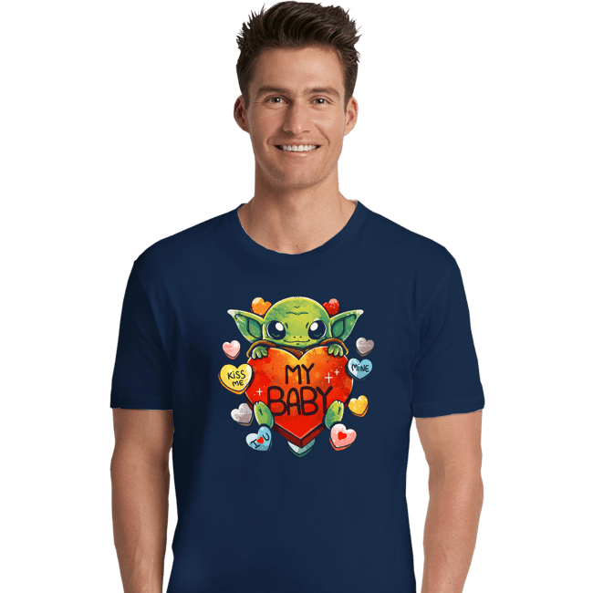 Daily_Deal_Shirts Premium Shirts, Unisex / Small / Navy Baby Valentine