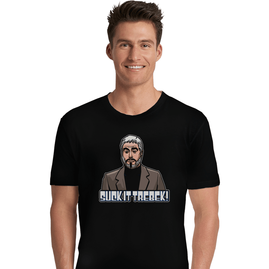 Shirts Premium Shirts, Unisex / Small / Black Suck It, Trebek!