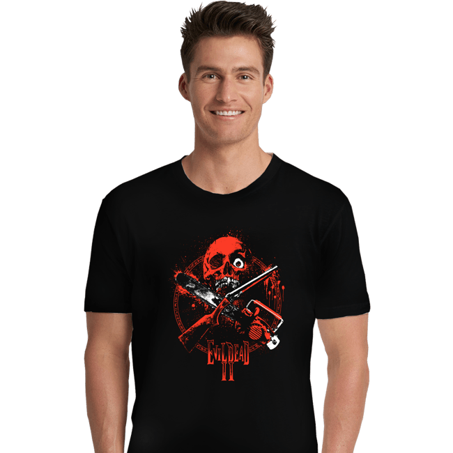 Daily_Deal_Shirts Premium Shirts, Unisex / Small / Black EDII Crossbone