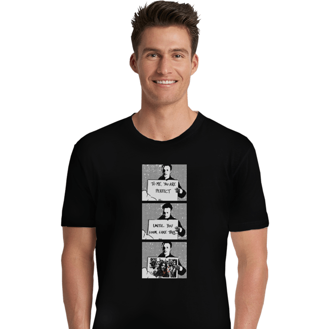 Shirts Premium Shirts, Unisex / Small / Black Grimes Actually
