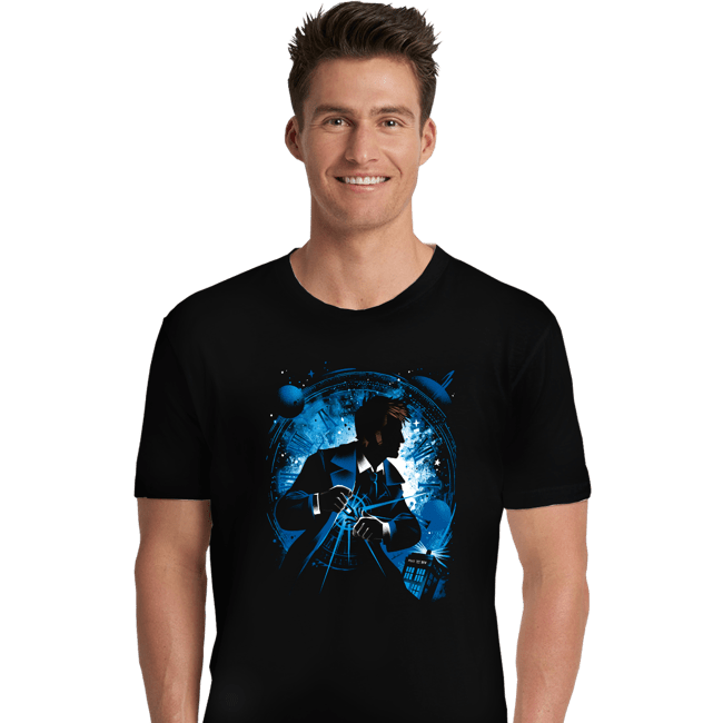 Daily_Deal_Shirts Premium Shirts, Unisex / Small / Black The 14th Doctor