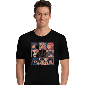 Shirts Premium Shirts, Unisex / Small / Black Ghibli Bunch