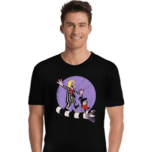 Daily_Deal_Shirts Premium Shirts, Unisex / Small / Black Beetle And Girl