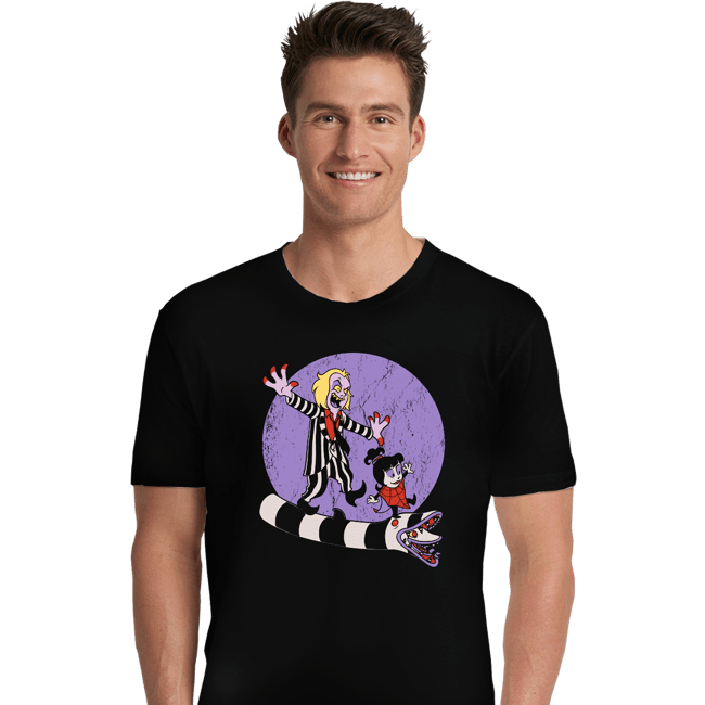 Daily_Deal_Shirts Premium Shirts, Unisex / Small / Black Beetle And Girl