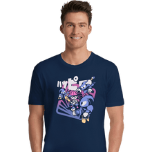 Load image into Gallery viewer, Secret_Shirts Premium Shirts, Unisex / Small / Navy Happy Attack
