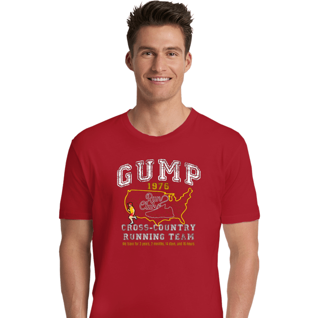 Daily_Deal_Shirts Premium Shirts, Unisex / Small / Red Gump Running