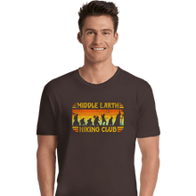 Load image into Gallery viewer, Secret_Shirts Premium Shirts, Unisex / Small / Dark Chocolate Hiking Club
