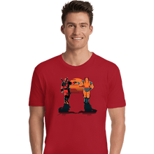Load image into Gallery viewer, Secret_Shirts Premium Shirts, Unisex / Small / Red Farewell Fist Bump

