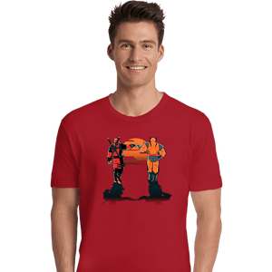 Secret_Shirts Premium Shirts, Unisex / Small / Red Farewell Fist Bump