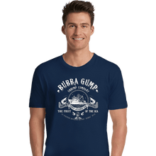 Load image into Gallery viewer, Daily_Deal_Shirts Premium Shirts, Unisex / Small / Navy Bubba Gump Shrimp Company
