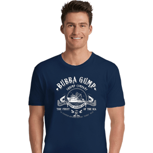 Daily_Deal_Shirts Premium Shirts, Unisex / Small / Navy Bubba Gump Shrimp Company