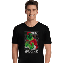 Load image into Gallery viewer, Daily_Deal_Shirts Premium Shirts, Unisex / Small / Black Merry Grouchmas Ugly Sweater
